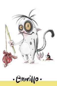 Emerillo, raised by worms, looking for adventure!