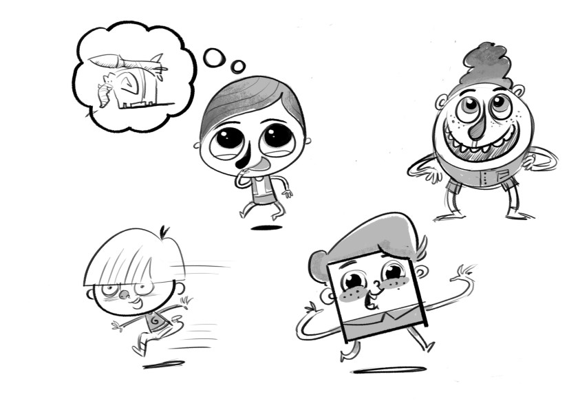 character design, boy